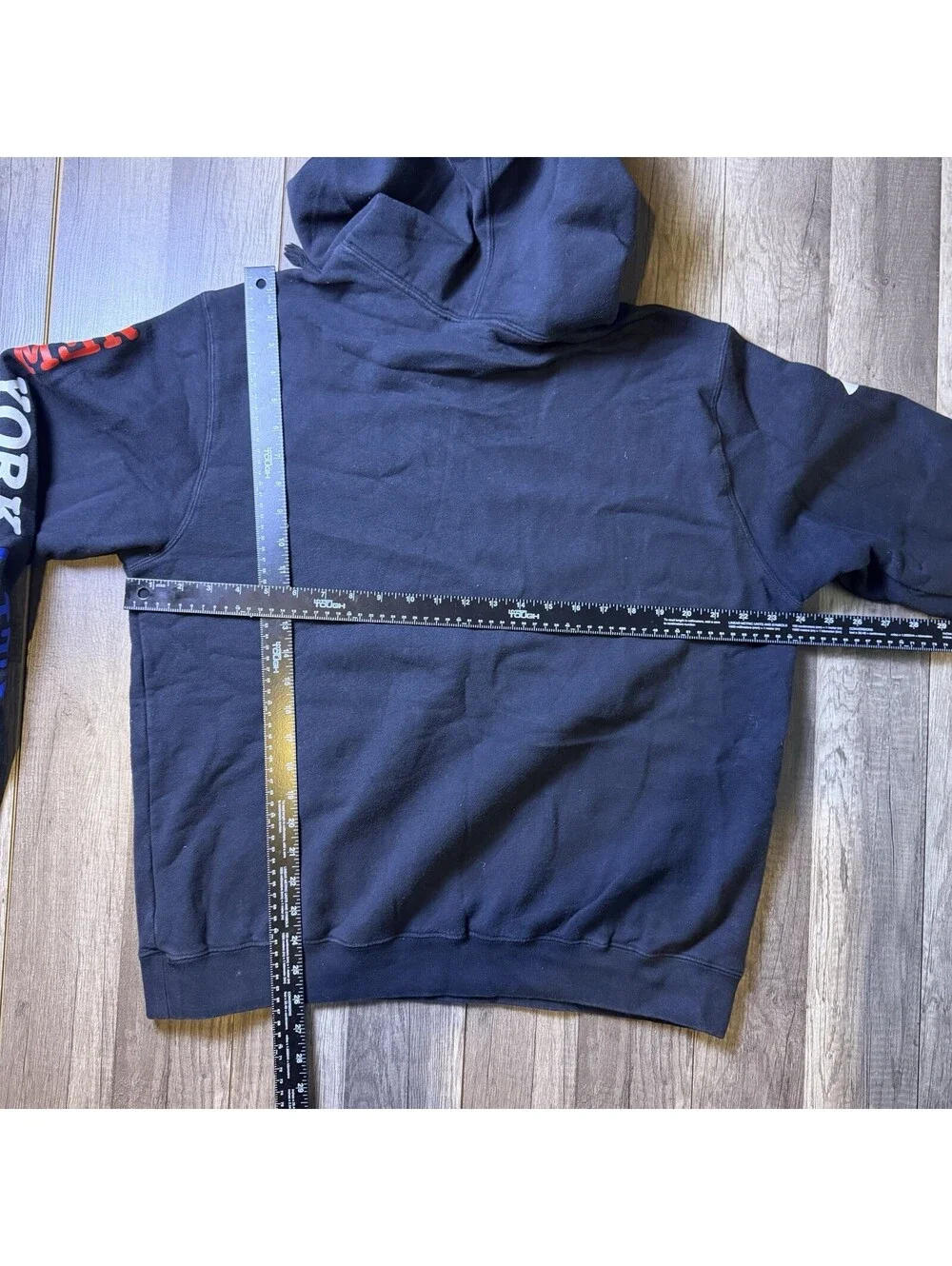 MEN'S ADIDAS ORIGINALS NYC NEW YORK CITY TREFOIL HOODIE Sz Large